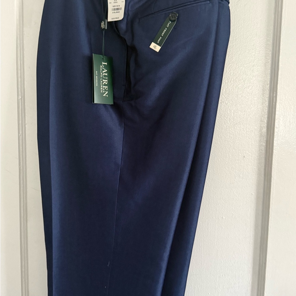 Ralph Lauren Classic Blue Blazer 44 Long with matching separate pants 38wx34long - Picture 2 of 6